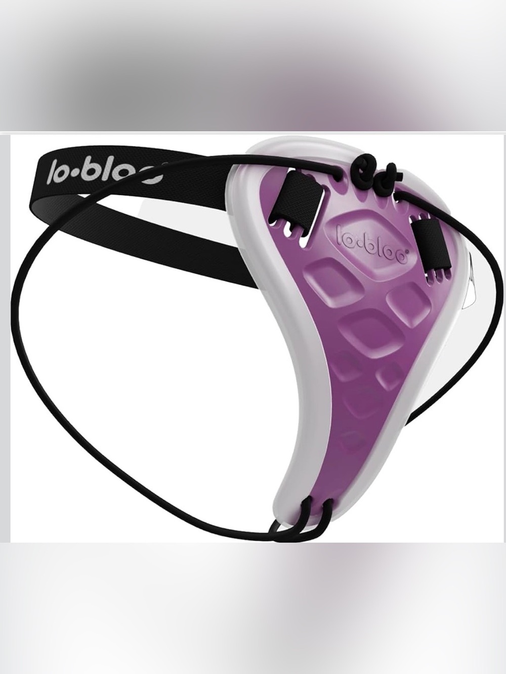 lo•blo Female Groin Guard with adjustable bands
